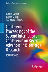 Proceedings of the Second International Conference on Recent Advances in Bioenergy